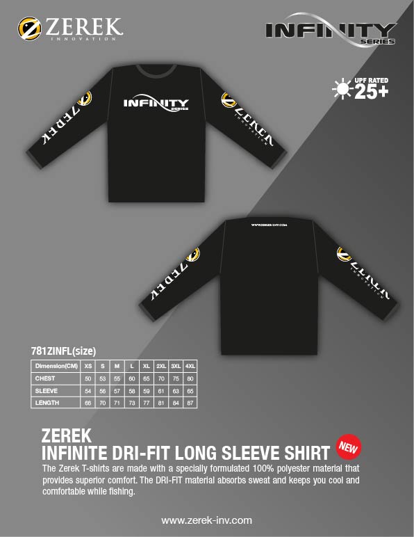 Zerek - Infinity Series Dri-Fit Long Sleeve T-Shirt