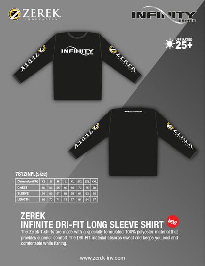 Zerek - Infinity Series Dri-Fit Long Sleeve T-Shirt