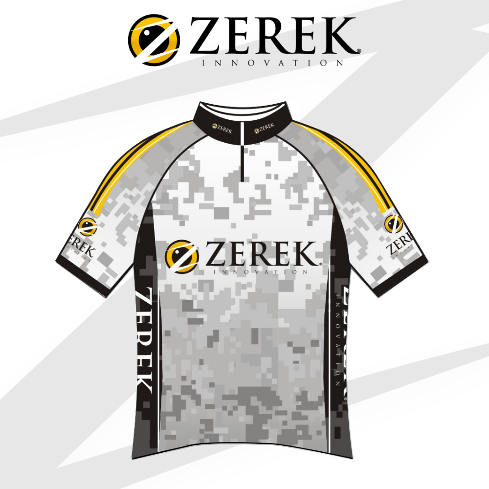 Zerek Grey Pixel Jersey