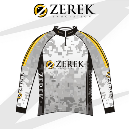 Zerek Grey Pixel Jersey