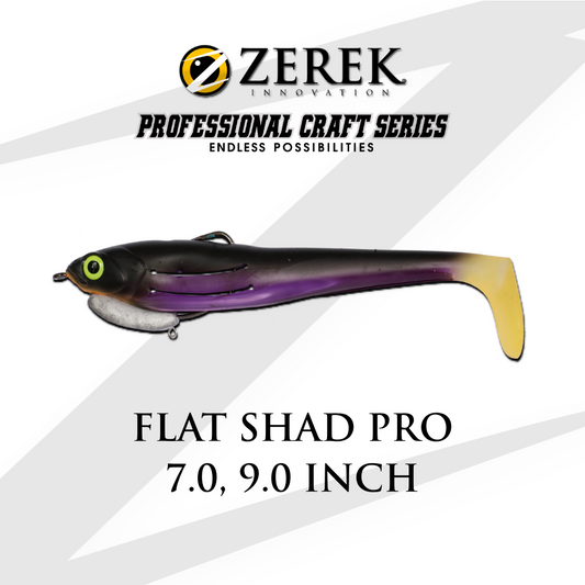 Flat Shad Pro 7.0 and 9.0 Inch