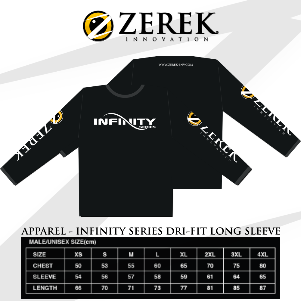 Zerek - Infinity Series Dri-Fit Long Sleeve T-Shirt