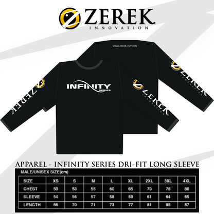 Zerek - Infinity Series Dri-Fit Long Sleeve T-Shirt