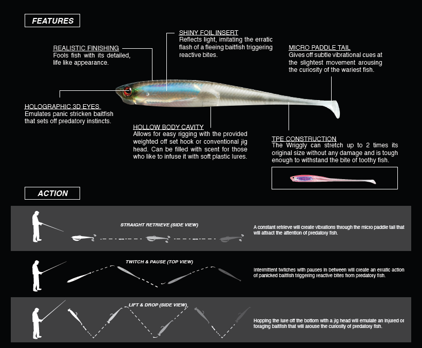 Live Flash Minnow Wriggly