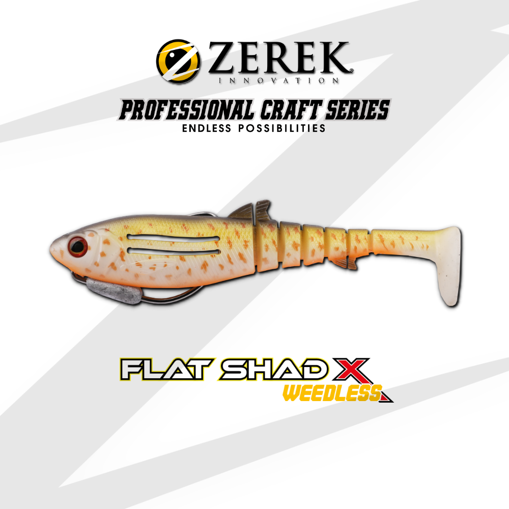 Flat Shad X Weedless – Zerek Innovation