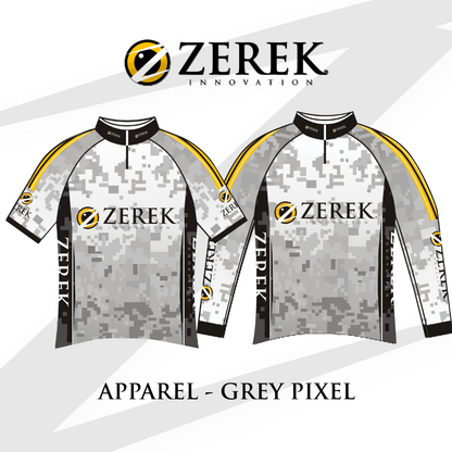 Zerek Grey Pixel Jersey