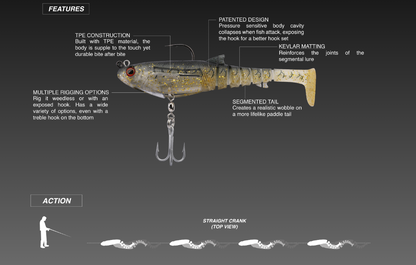 Flat Shad X Jig Head